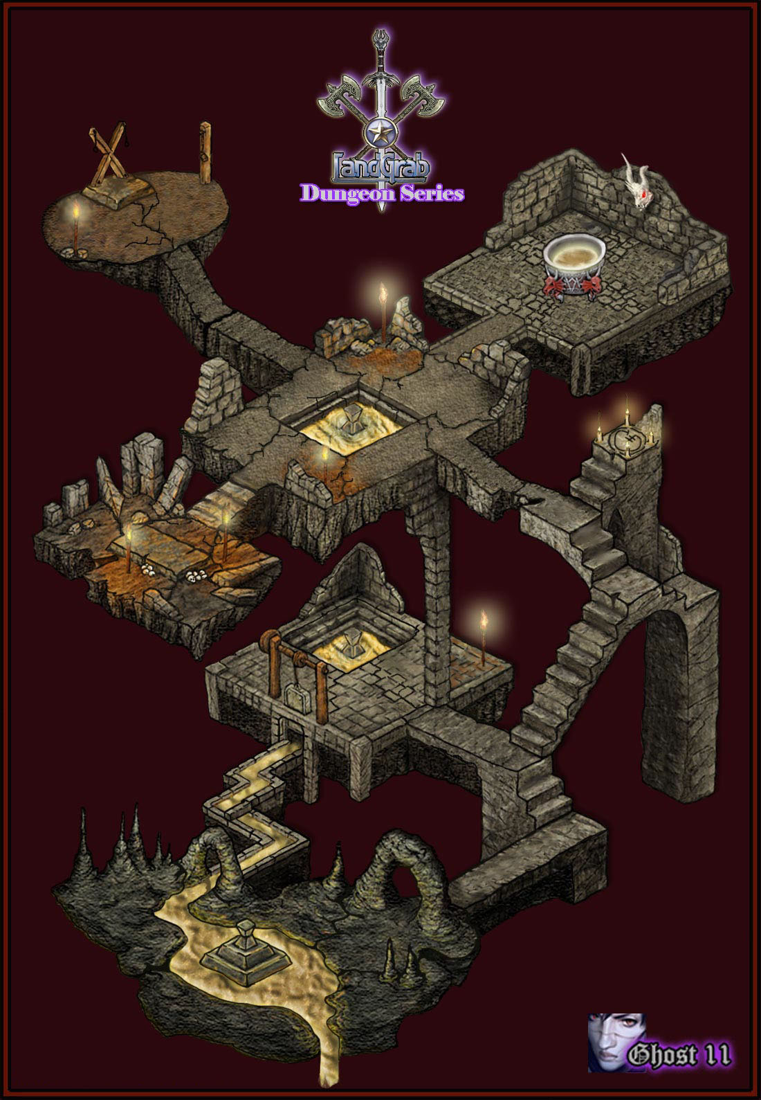 the map